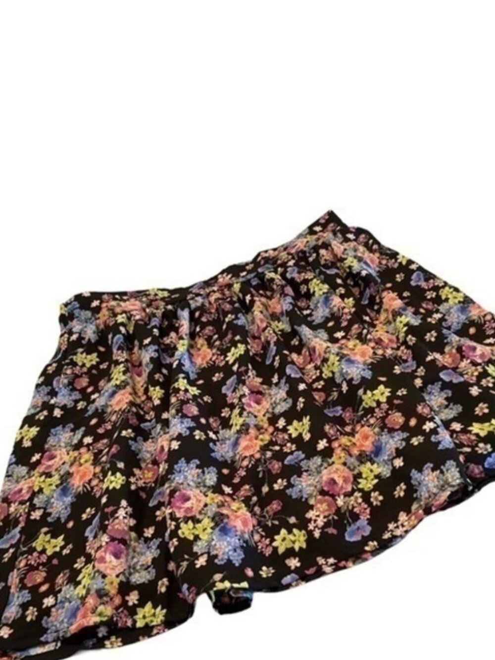 Floral Mini Skirt Size S
